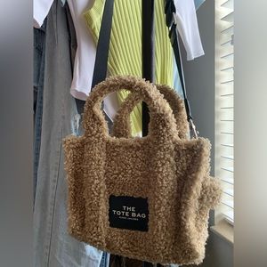 Marc Jacobs The Teddy Mini Tote Bag- Beige